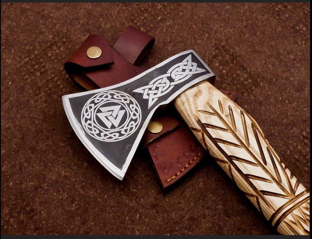 Custom Handmade Norse Viking Axe