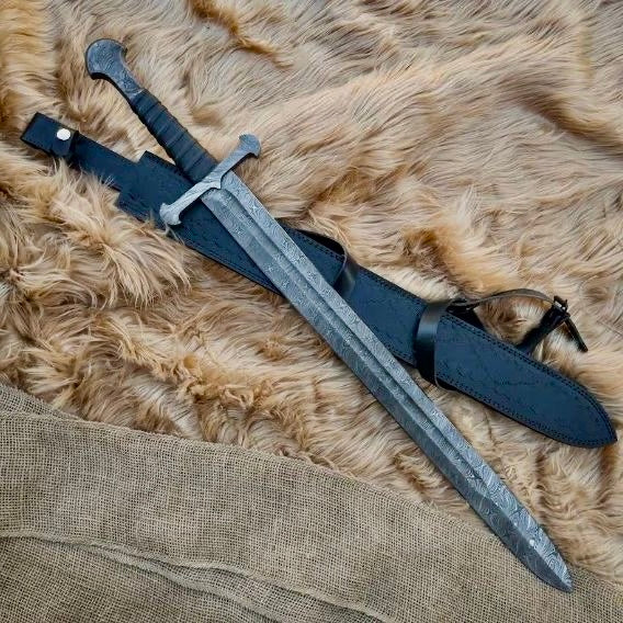 Custom selling Handmade Damascus Steel vikings Sword