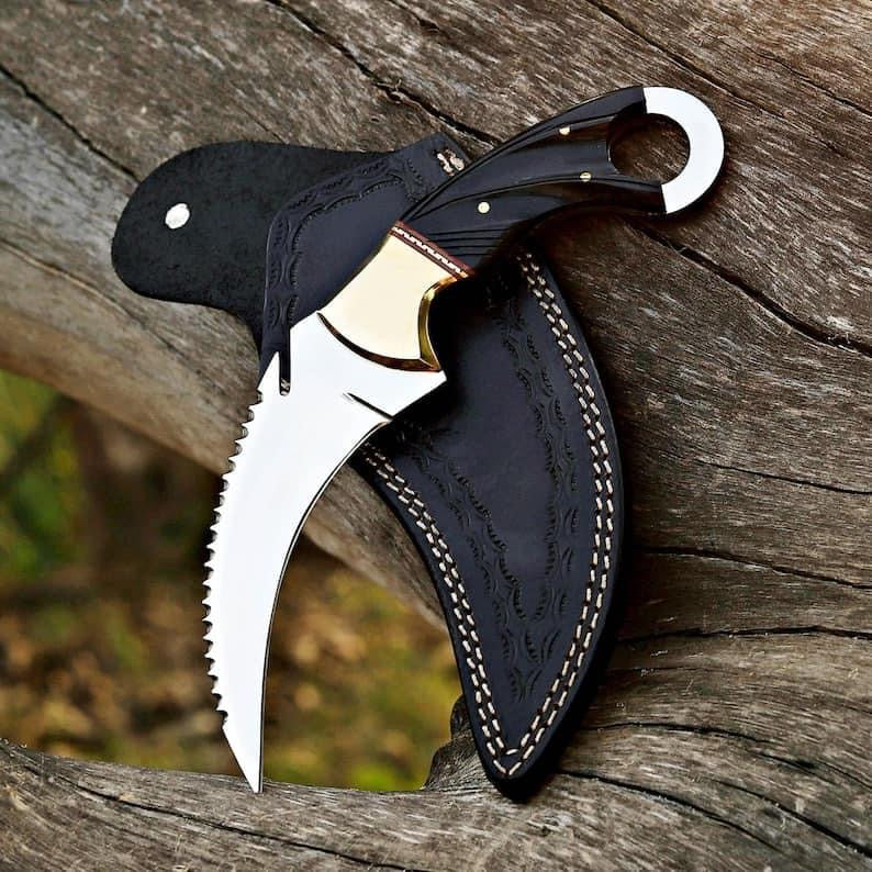 Custom 4 Pieces Knife Set With Shark Knives Pair Gift