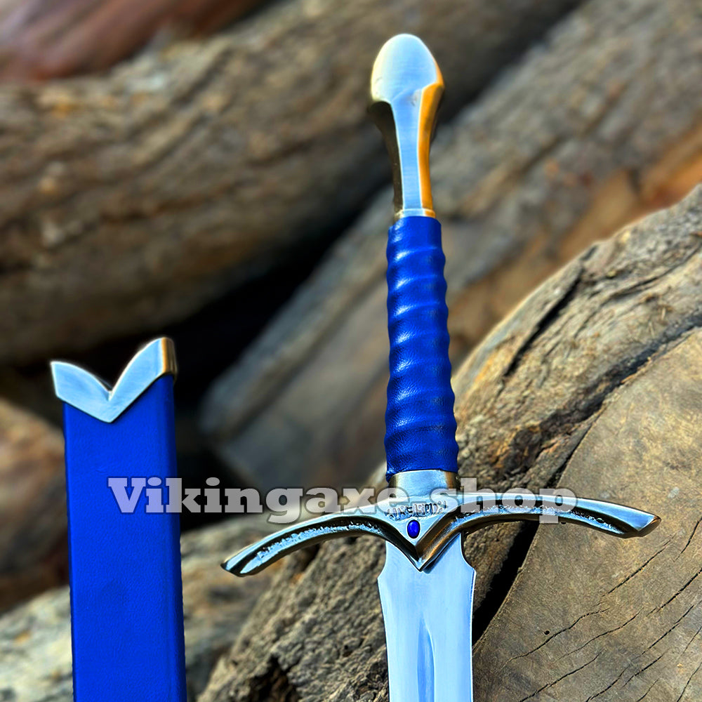 Custom Viking Sword - Monogram Sword With Scabbard