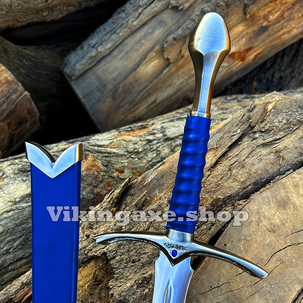 Custom Viking Sword - Monogram Sword With Scabbard