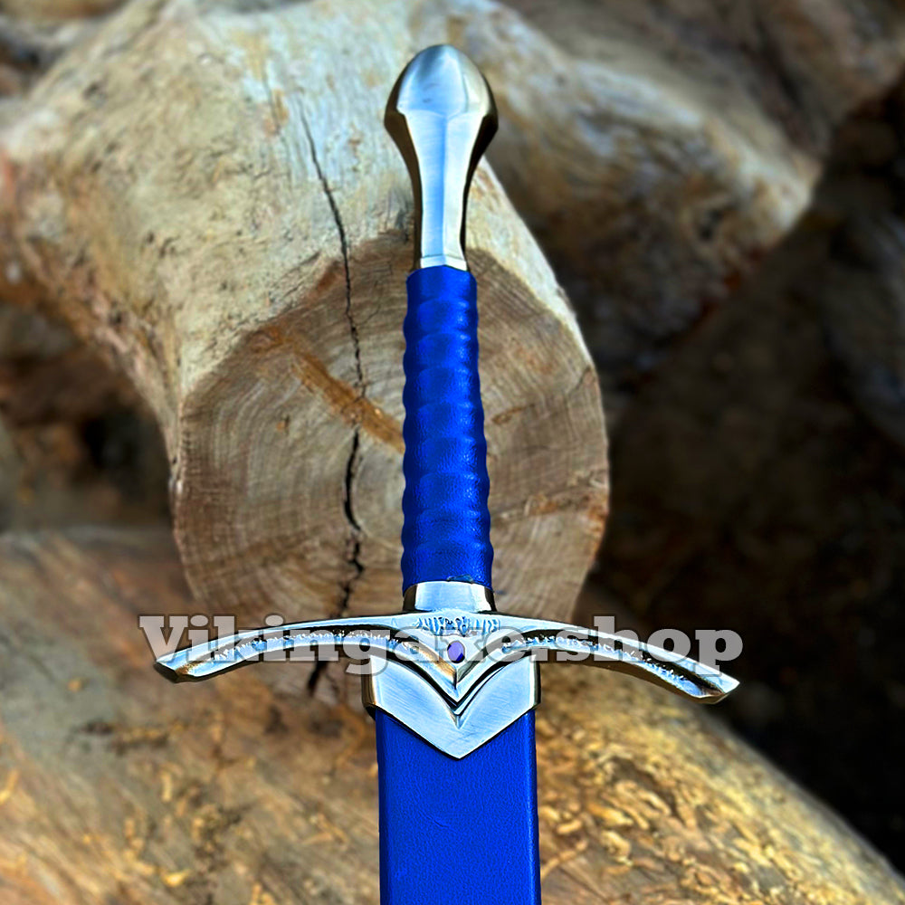 Custom Viking Sword - Monogram Sword With Scabbard