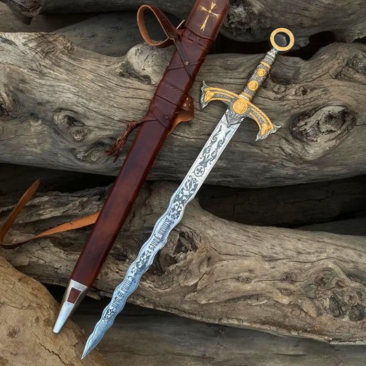 Once Upon a Time Movie Replica Sword Emma Swan Steel Sword With Scabbard