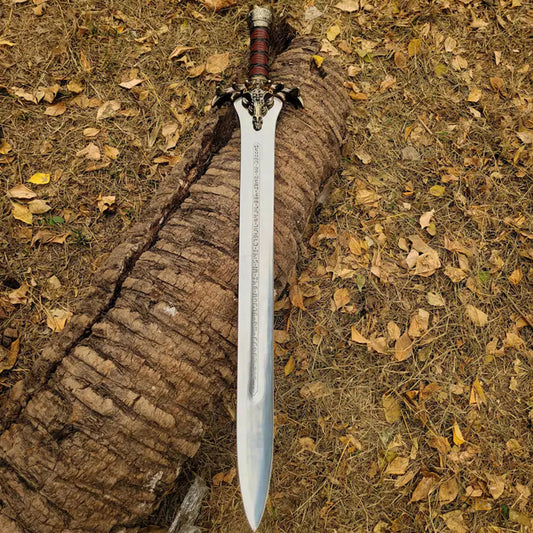 Atlantean Replica Sword Handmade Conan The Barbarian Father Sword With Sheath