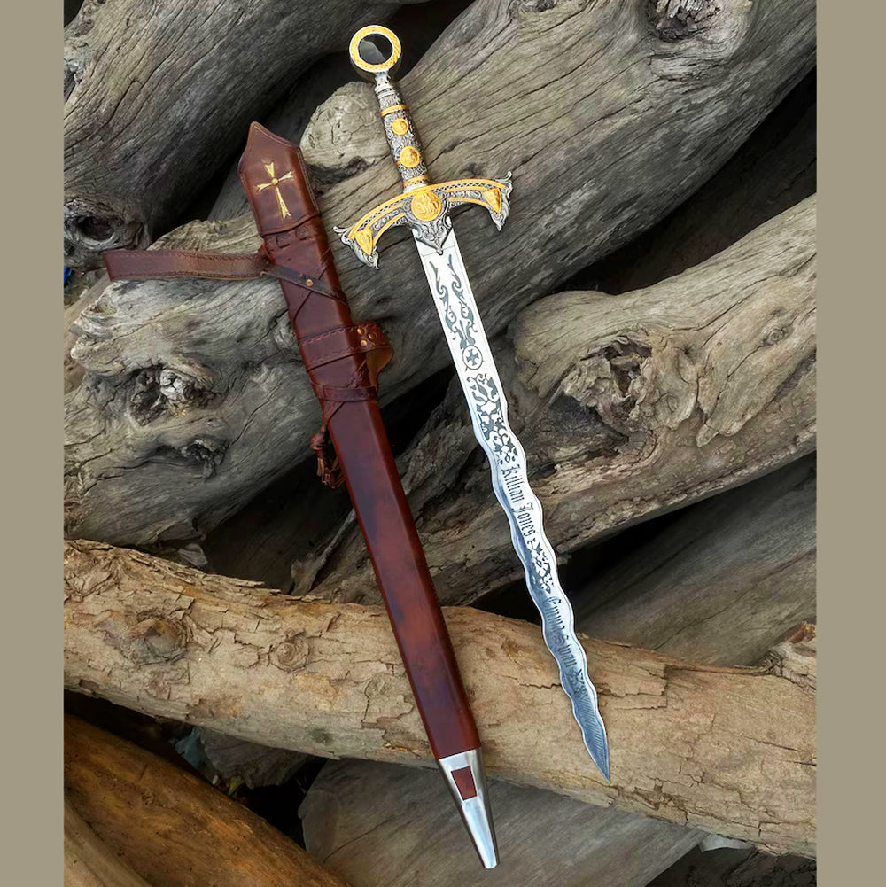Once Upon a Time Movie Replica Sword Emma Swan Steel Sword With Scabbard