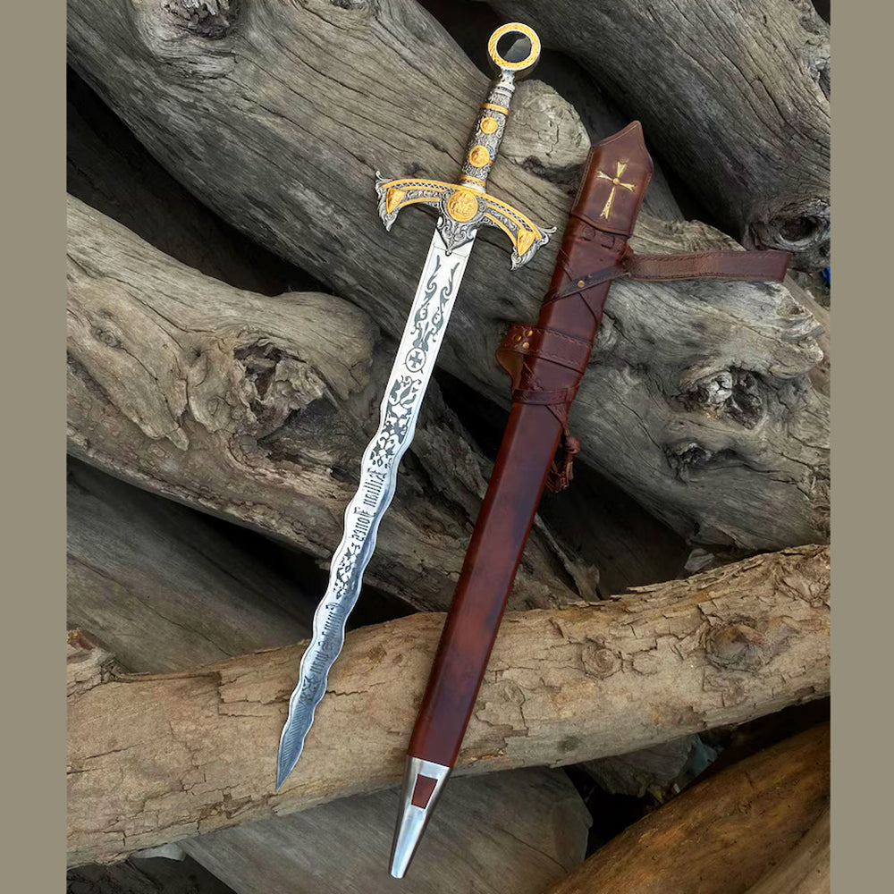 Once Upon a Time Movie Replica Sword Emma Swan Steel Sword With Scabbard