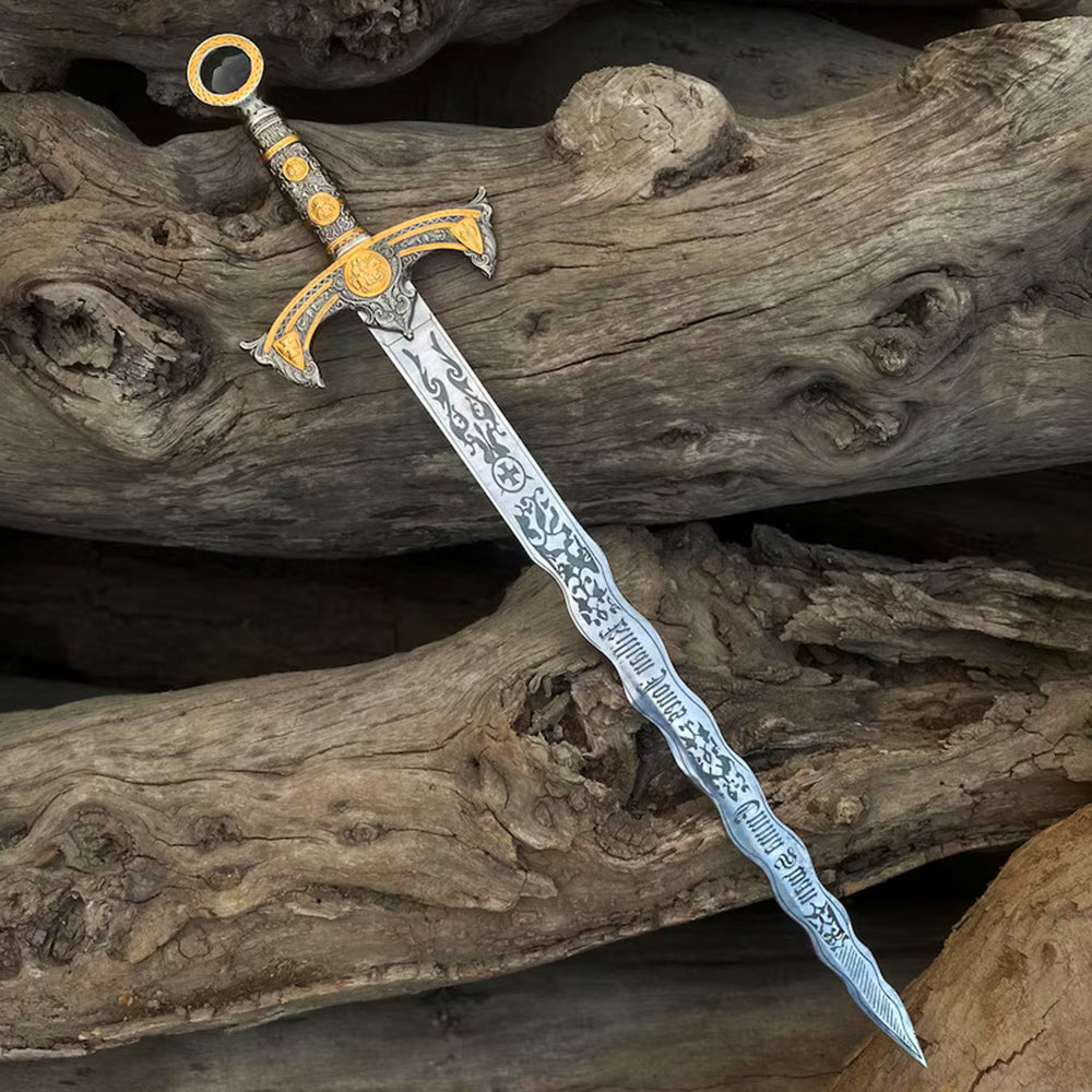 Once Upon a Time Movie Replica Sword Emma Swan Steel Sword With Scabbard