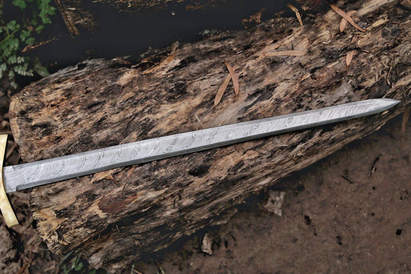 Damascus Steel Medieval Viking Sword VS-009