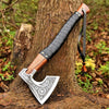 Custom Norse Viking Axe Hand Crafted Nordic Axe With Sheath