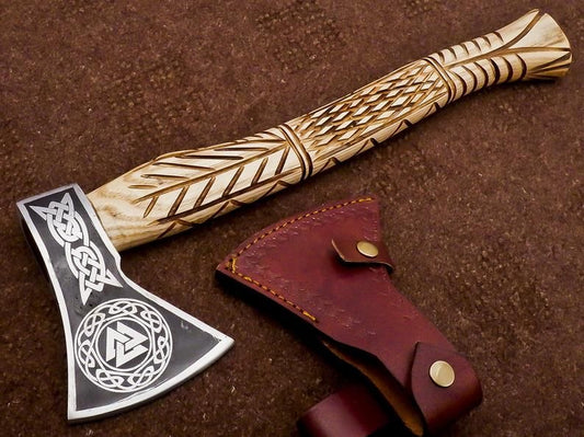 Custom Handmade Norse Viking Axe