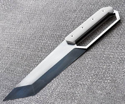 Custom Handmade Dwarven Knife Replica Stainless Steel Blade With Leather Sheath