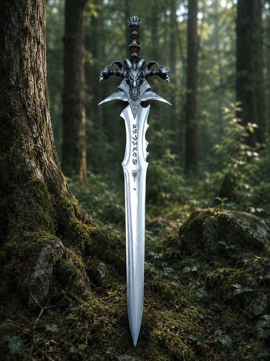 Custom Handmade World of Warcraft Sword Replica With Sheath