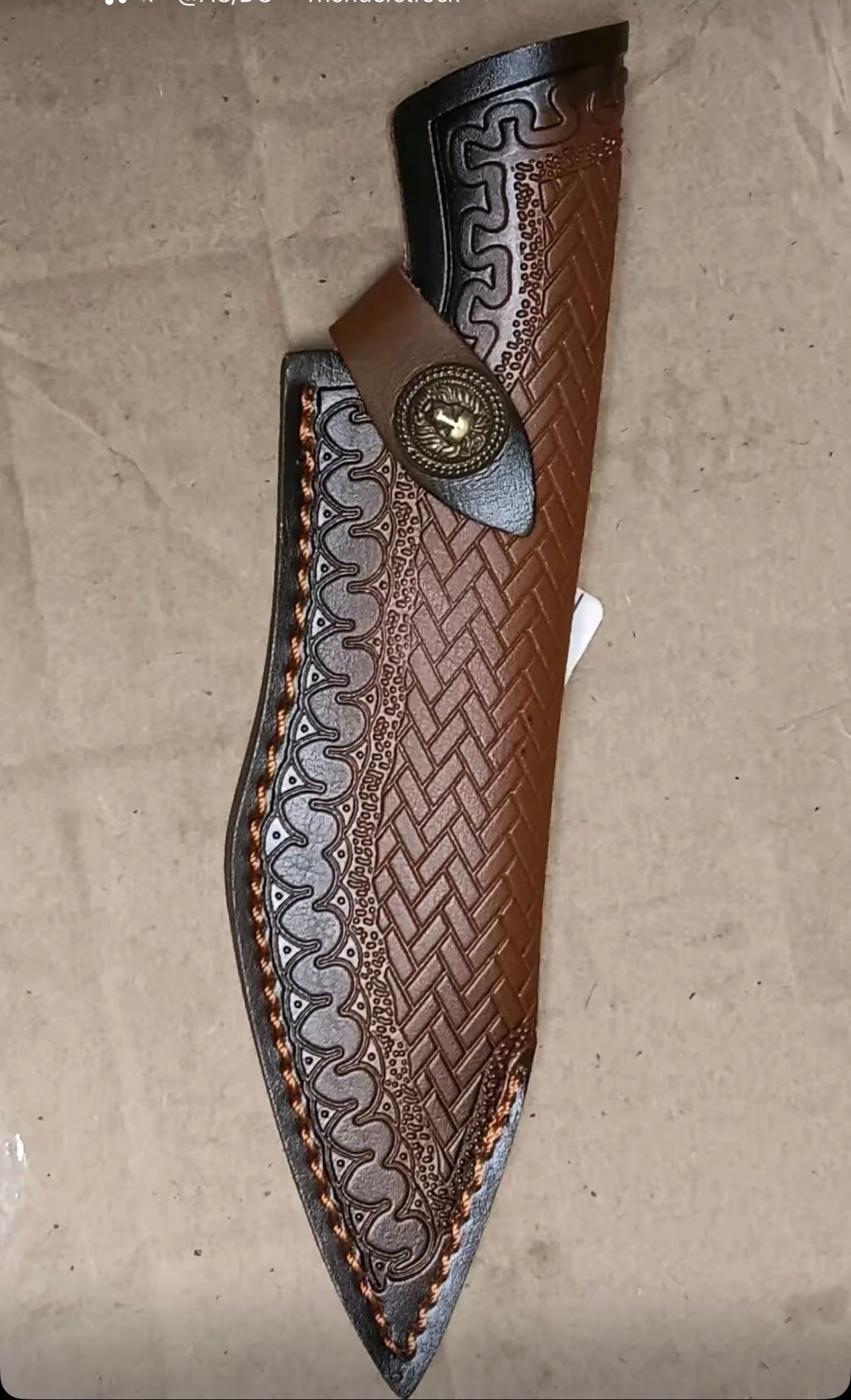 Custom Knife For This Sheath