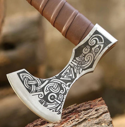 Real Viking Style Axe | Bearded Camping Axe