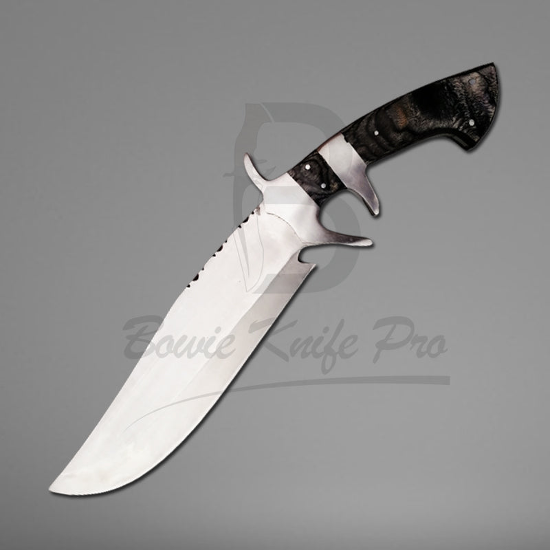 Hunting Knife Kukri Knife Style Sub Hilt Bowie Knife Steel Blade And Guard Wood Handle With Knife Sheath VK-217