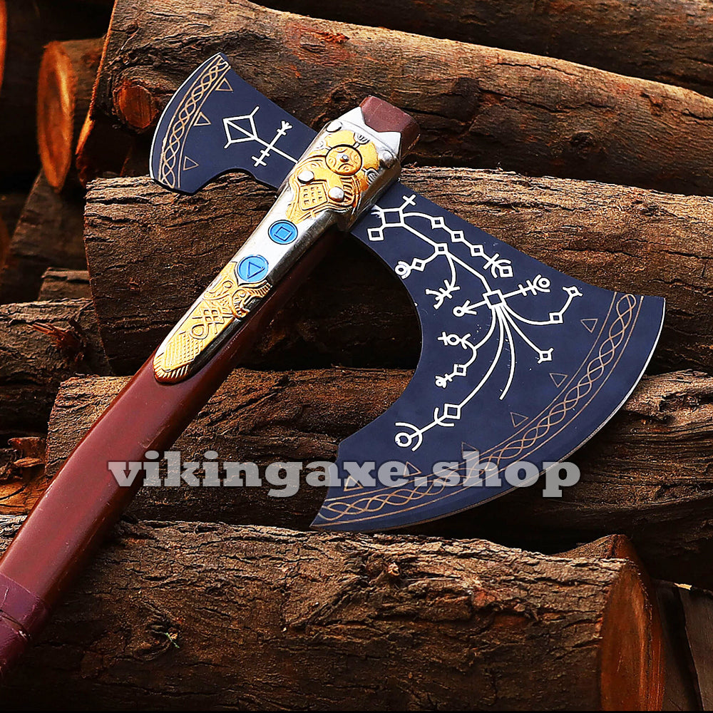 Carbon Steel Hatchet Leviathan Axe VK-027 | Viking Axe