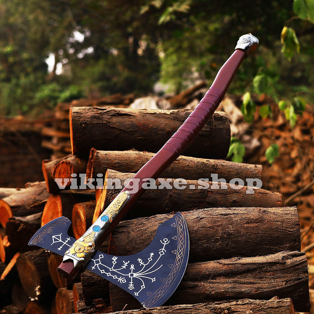 Carbon Steel Hatchet Leviathan Axe VK-027 | Viking Axe