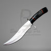 Hunting Bowie Knife Pro Stainless Steel Blade Bull Horn And Wood Handle Steel Guard With Knife Sheath VK-213