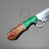 Dagger Knife Style Hunting Knife Steel Blade Wood Handle Full Tang Knife With Knife Sheath VK-214