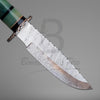 Hunting Knife Damascus Knife Bone Handle Damascus Steel Guard And Pommel With Knife Sheath VK-208
