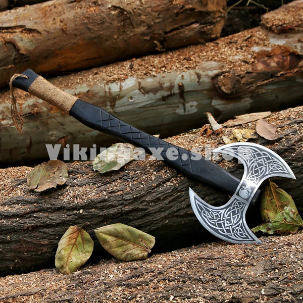 Double Blade Medieval Viking Battle Axe Dangle Earrings ⋆ It's Just So You