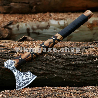 Handmade Viking Axe | Throwing Axe VK-064