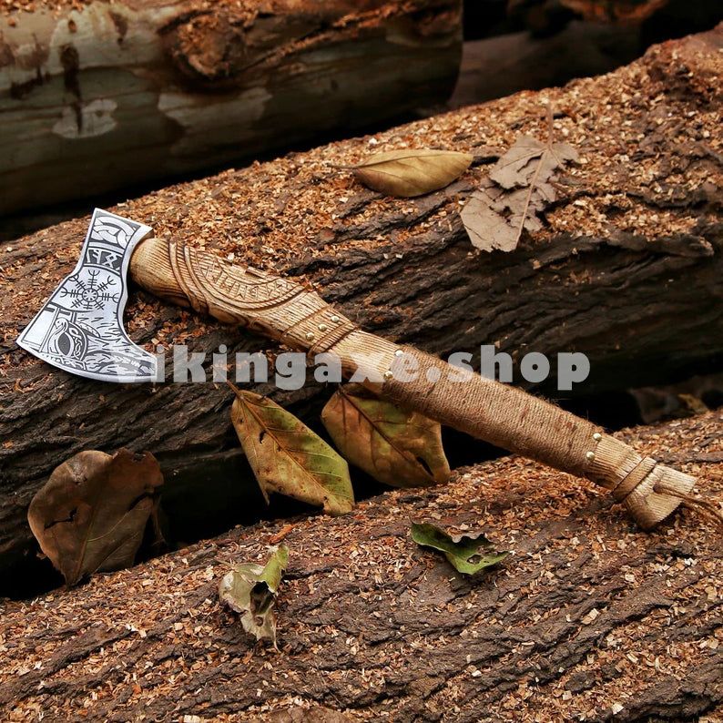 Personalized Viking Axe | Handmade Axe VK-062